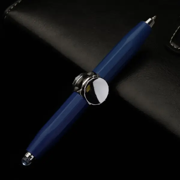 Creative Multi-Function LED Pen Spinning Decompression Gyro Metal Ballpoint Pen Fashion Office School Supplies Writing Pens - Image 10