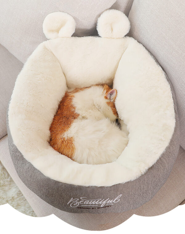 Pet Dog Bed Warming Soft Sleeping Bag Cushion Puppy Kennel - Image 4