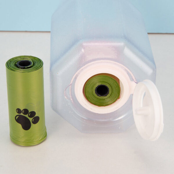 Portable Cat Dog Water Bottle Food Feeder Drinker Poop Dispenser 3 In 1 Leak-proof Multifunctional Dog Water Bottle Pet Products - Image 10