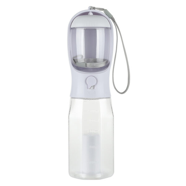 Portable Cat Dog Water Bottle Food Feeder Drinker Poop Dispenser 3 In 1 Leak-proof Multifunctional Dog Water Bottle Pet Products - Image 6