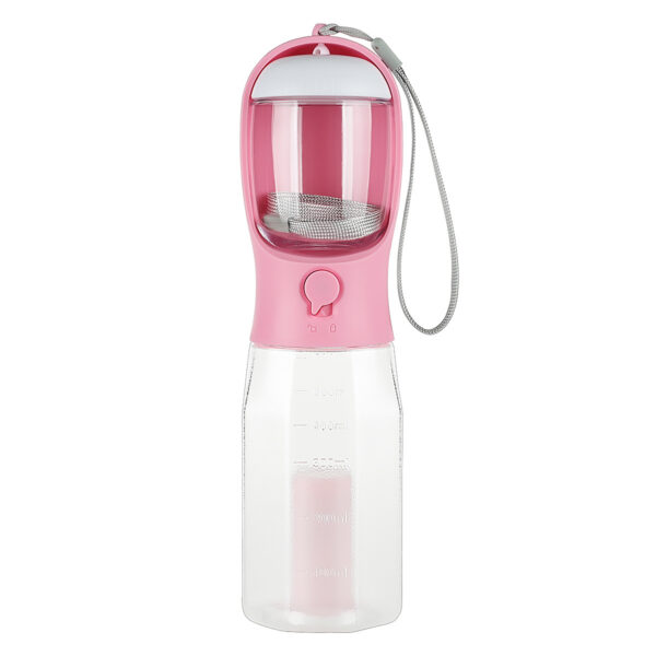 Portable Cat Dog Water Bottle Food Feeder Drinker Poop Dispenser 3 In 1 Leak-proof Multifunctional Dog Water Bottle Pet Products - Image 8