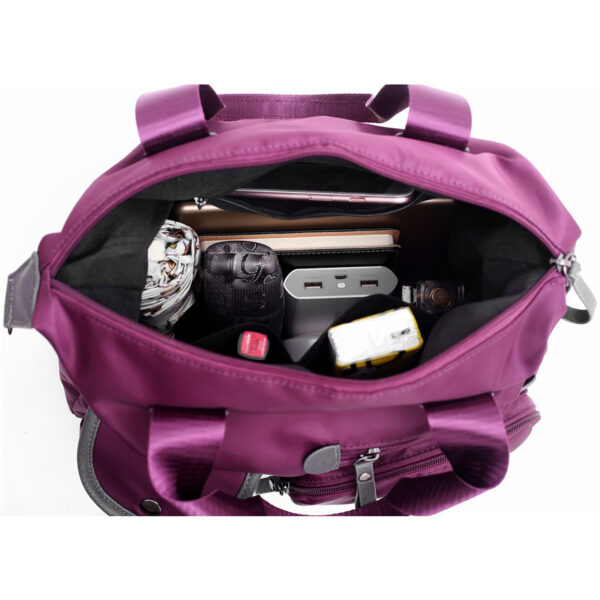 Large Capacity Multi-pocket Shoulder Bag For Women Nylon Waterproof Handbags Female Casual Commuting Messenger Crossbody Bags - Image 6